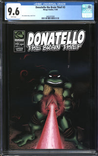Donatello: The Brain Thief (2009) #3 CGC 9.6 NM+