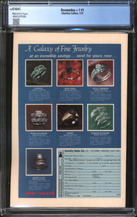 Doomsday + 1 (1975) #1 CGC 9.6 NM+