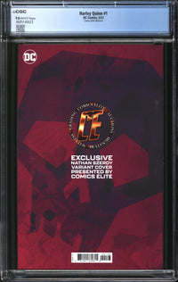 Harley Quinn (2021) # 1 Nathan Szerdy Comics Elite Edition B CGC 9.8 NM/MT