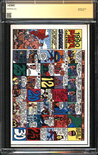 Marvel Age (1983) #90 CGC Signature Series 9.8 NM/MT Signed Todd McFarlane