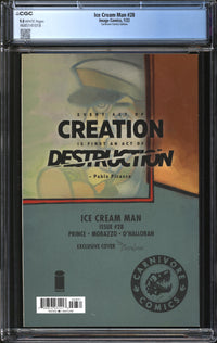 Ice Cream Man (2018) #28 Carnivore Comics Edition CGC 9.8 NM/MT