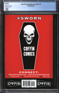 Lady Death: Blasphemy Anthem (2021) #2 Premium Foil Edition CGC 9.9 MINT