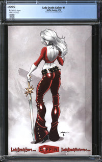Lady Death Gallery (2019) #1 Crimson Turnaround Edition/Front CGC 9.9 MINT