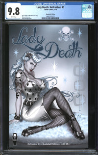 Lady Death: Hellraiders (2019) #1 Bombshell Edition CGC 9.8 NM/MT