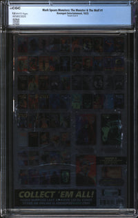Mark Spears Monsters: The Monster & The Wolf (2025) #1 Variant Cover B CGC 9.8 NM/MT