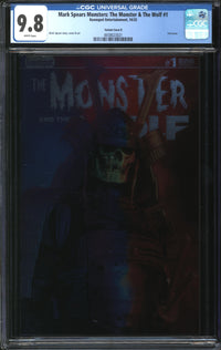 Mark Spears Monsters: The Monster & The Wolf (2025) #1 Variant Cover B CGC 9.8 NM/MT