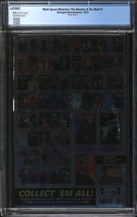 Mark Spears Monsters: The Monster & The Wolf (2025) #1 Variant Cover B CGC 9.8 NM/MT