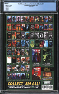 Mark Spears Monsters: The Monster & The Wolf (2025) #1 Variant Cover C CGC 9.8 NM/MT