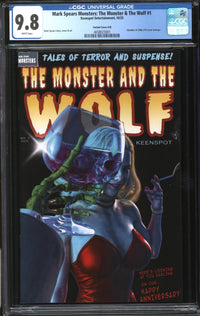 Mark Spears Monsters: The Monster & The Wolf (2025) #1 Variant Cover A18 CGC 9.8 NM/MT
