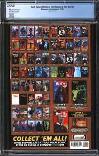 Mark Spears Monsters: The Monster & The Wolf (2025) #1 Variant Cover A22 CGC 9.8 NM/MT