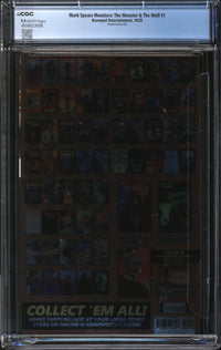 Mark Spears Monsters: The Monster & The Wolf (2025) #1 Variant Cover A35 CGC 9.9 MINT