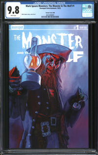 Mark Spears Monsters: The Monster & The Wolf (2025) #1 Variant Cover A88 CGC 9.8 NM/MT