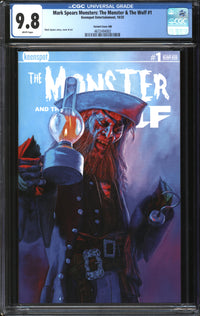 Mark Spears Monsters: The Monster & The Wolf (2025) #1 Variant Cover A88 CGC 9.8 NM/MT