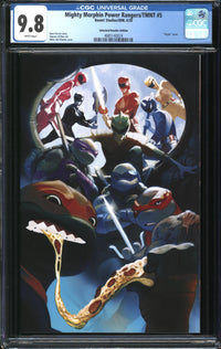 Mighty Morphin Power Rangers/TMNT (2019) #5 Unlocked Retailer Edition CGC 9.8 NM/MT