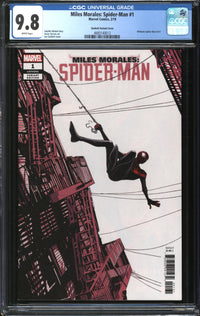Miles Morales: Spider-Man (2019) #1 Lee Garbett Variant CGC 9.8 NM/MT