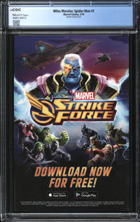 Miles Morales: Spider-Man (2019) #1 Lee Garbett Variant CGC 9.8 NM/MT