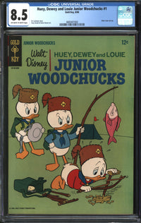 Huey, Dewey And Louie: Junior Woodchucks (1966) #1 CGC 8.5 VF+