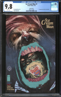 Ice Cream Man (2018) # 1 Variant Cover CGC 9.8 NM/MT