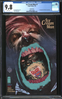 Ice Cream Man (2018) # 1 Variant Cover CGC 9.8 NM/MT