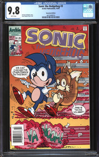 Sonic The Hedgehog (1993) #  3 Newsstand Edition CGC 9.8 NM/MT