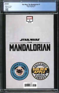 Star Wars: The Mandalorian (2022) #1 Alex Maleev Virgin Edition CGC 9.8 NM/MT