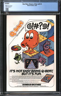 Star Wars: Return Of The Jedi (1983) #3 CGC 9.8 NM/MT