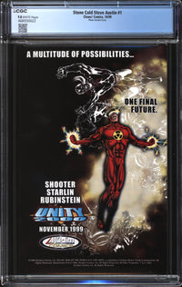 Stone Cold Steve Austin (1999) #1 Photo Variant Cover CGC 9.8 NM/MT