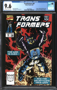 Transformers (1984) #67 CGC 9.6 NM+