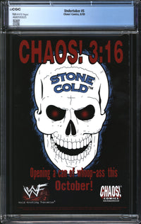 Undertaker (1999) #5 CGC 9.8 NM/MT