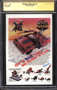 Punisher Limited Series (1986) #4 CGC Signature Series 9.8 NM/MT Signed John Beatty, Jim Shooter & Mike Zeck