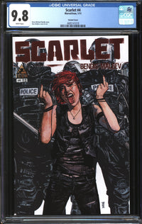 Scarlet (2010) #1 Alex Maleev Variant CGC 9.8 NM/MT