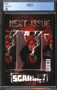 Scarlet (2010) #1 Alex Maleev Variant CGC 9.8 NM/MT