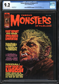 Famous Monsters Of Filmland (1958) #115 CGC 9.2 NM-