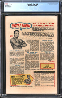 Fantastic Four (1961) # 48 CGC 8.5 VF+