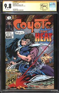 Coyote (1983) #11 CGC Signature Series 9.8 NM/MT Signed Todd McFarlane