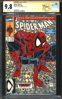 Spider-Man (1990) # 1 CGC Signature Series 9.8 NM/MT Signed Todd McFarlane