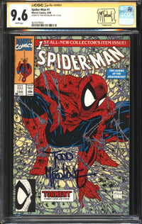 Spider-Man (1990) # 1 CGC Signature Series 9.6 NM+ Signed Todd McFarlane