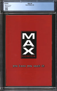 Alias (2001) # 4 CGC 9.8 NM/MT