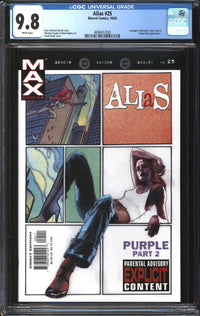 Alias (2001) #25 CGC 9.8 NM/MT