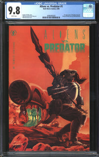 Aliens Vs. Predator (1990) #1 CGC 9.8 NM/MT