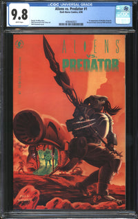 Aliens Vs. Predator (1990) #1 CGC 9.8 NM/MT