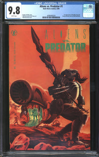 Aliens Vs. Predator (1990) #1 CGC 9.8 NM/MT