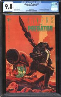 Aliens Vs. Predator (1990) #1 CGC 9.8 NM/MT