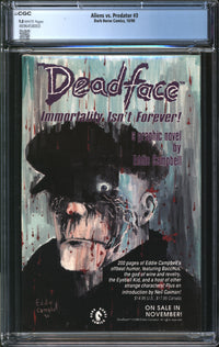 Aliens Vs. Predator (1990) #3 CGC 9.8 NM/MT