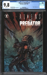Aliens Vs. Predator (1990) #4 CGC 9.8 NM/MT