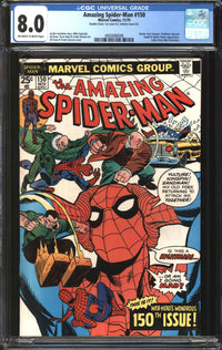 Amazing Spider-Man (1963) #150 (Double Cover) CGC 8.0 VF