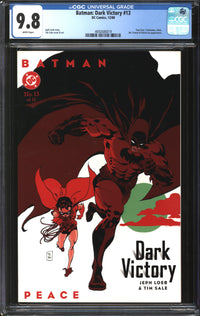 Batman: Dark Victory (1999) #13 CGC 9.8 NM/MT