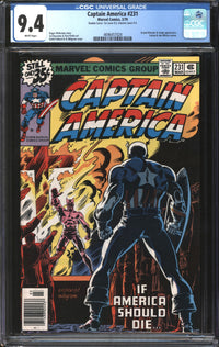 Captain America (1968) #231 (Double Cover) CGC 9.4 NM