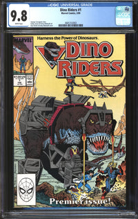 Dino Riders (1989) #1 CGC 9.8 NM/MT
