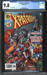 Exciting X-Patrol (1997) #1 CGC 9.8 NM/MT